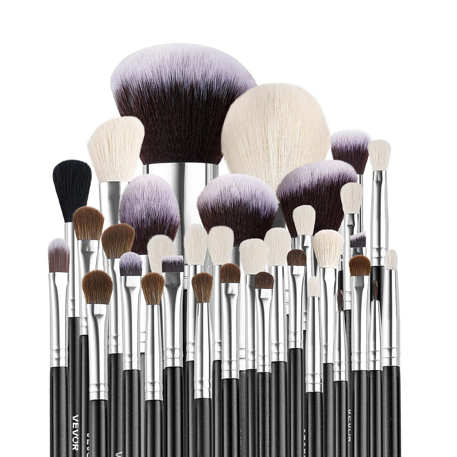 Maange 13pcs Makeup Brush Set with Cosmetic Bag