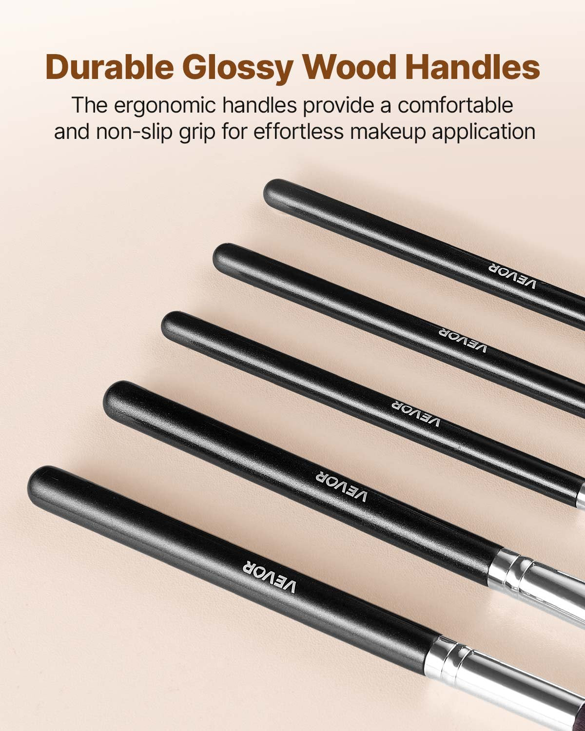 Maange 13pcs Makeup Brush Set with Cosmetic Bag — image 5