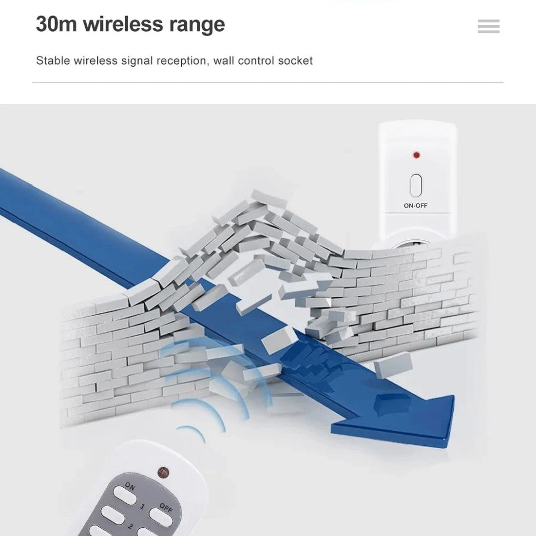 Powsaf Multi Plug Outlet Surge Protector — image 7