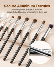 Maange 13pcs Makeup Brush Set with Cosmetic Bag — image 4