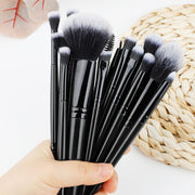 Black Makeup Brushes Set — image 7