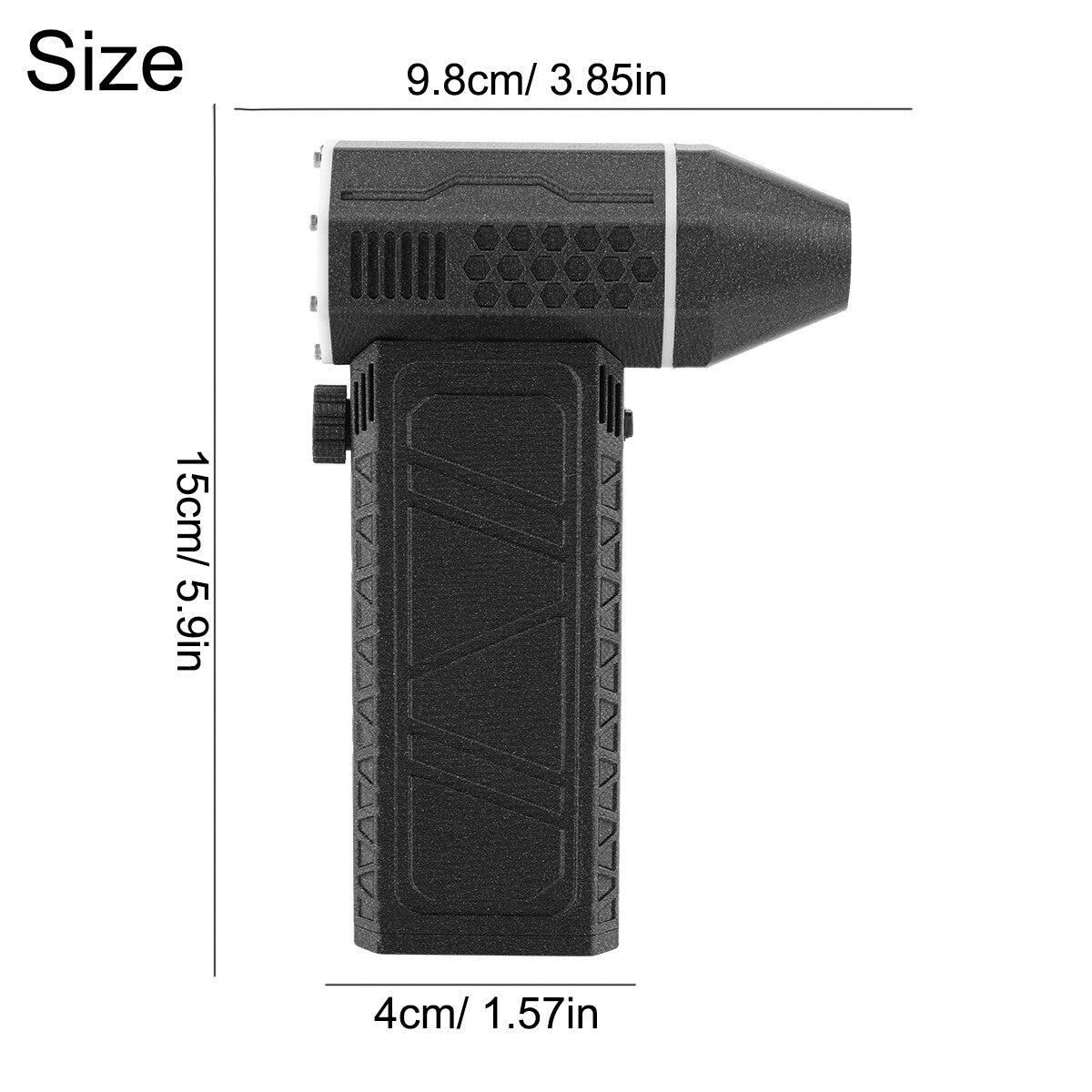 Jorhuzs 2-in-1 Compressed Air Duster & Vacuum — image 2